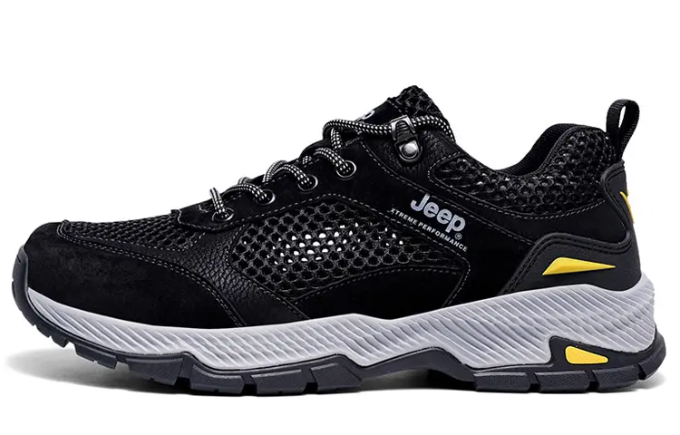 Jeep Low top Casual Shoes Men's Black