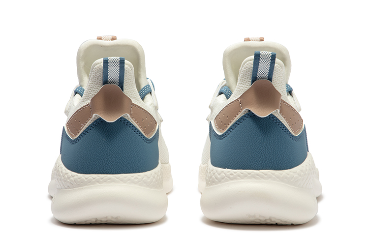 361° Slip on Slip Resistant, Abrasion Resistant, Breathable Low Top Casual Shoes Men's White Blue