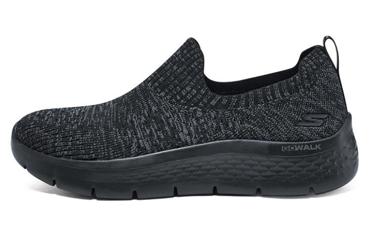 Skechers Go Walk Fle Cushioning Lightweight Breathable Rebound Low-Top Casual Shoes Women's Black