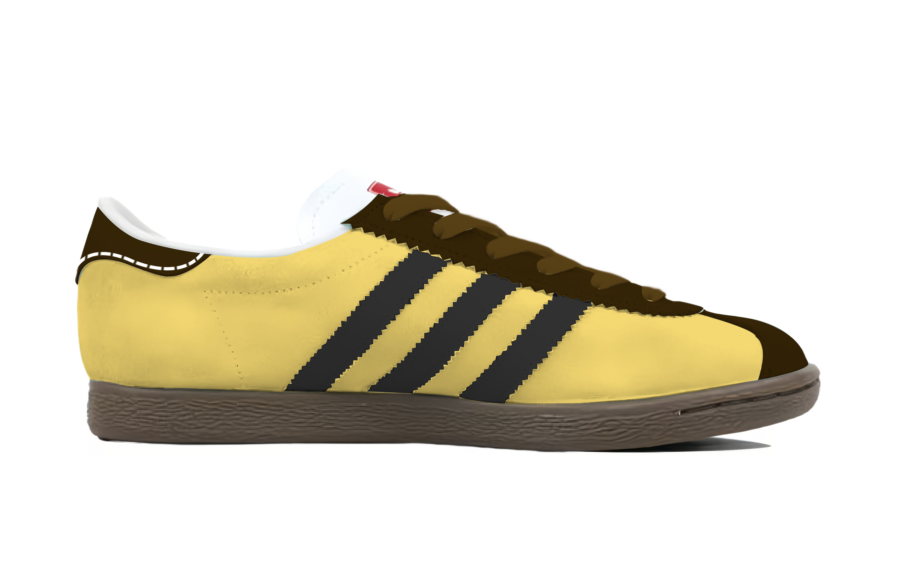 Adidas Originals Stadt Bumblebee Abrasion Resistant Low top German Army Trainers Unisex Yellow