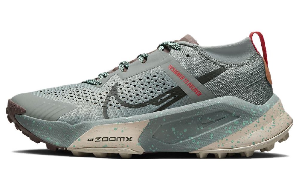 Nike ZoomX Zegama Trail Mica Green Sequoia Women's