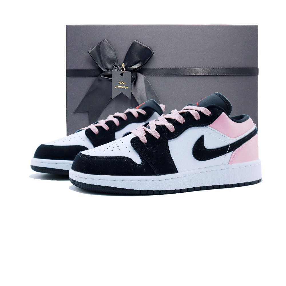 Jordan Air Jordan 1 Low Top Vintage Basketball Shoes Unisex Black