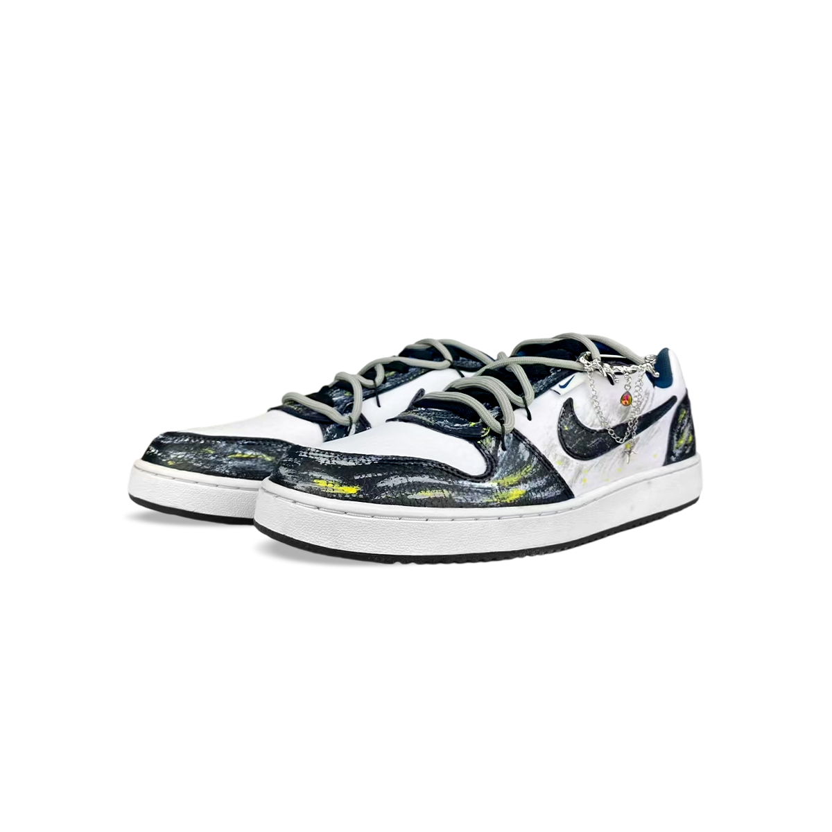 Nike EBERNON Falling Starry Abrasion Resistant Low top Skateboard Shoes Men's купить в интернет-магазине Yoocart с быстрой доставкой по России.