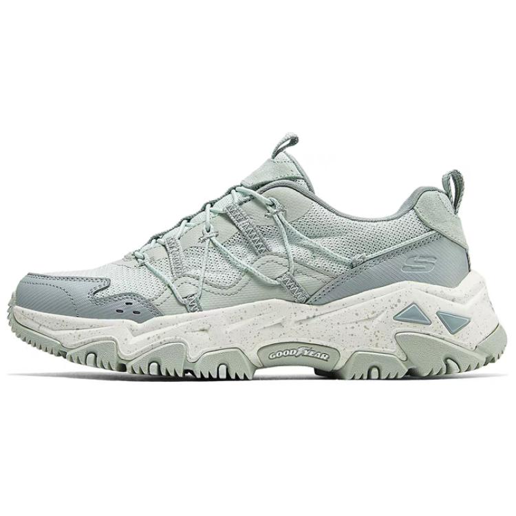 Skechers OUTDOOR Low Top Hiking Shoes Women's Gray White
