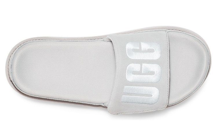 UGG Laton Fur Slide 'Grey' Women's