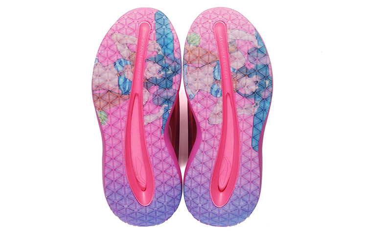 LOL x LiNing Yun You Slay Quiet Slide Slippers Unisex Bright Fluorescent Pink