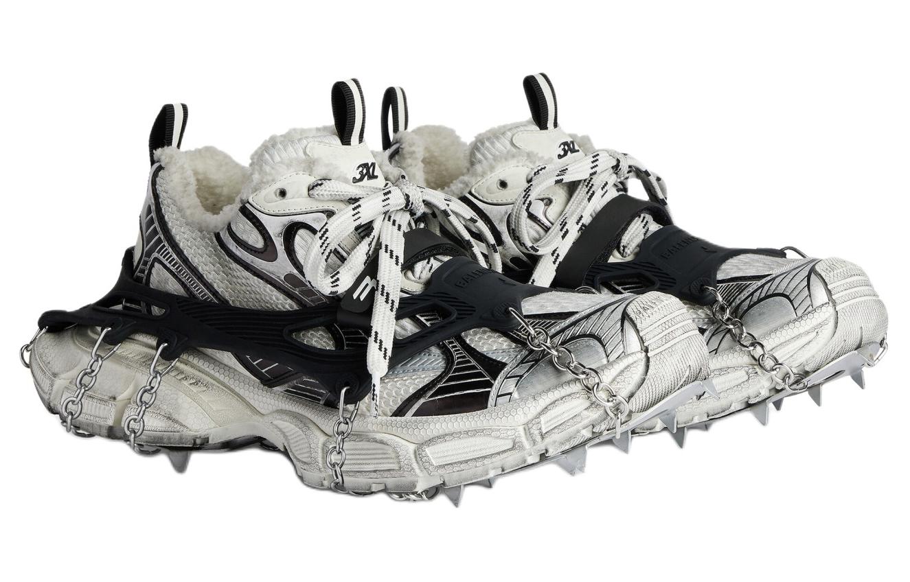 Balenciaga 3XL Ski Sneakers 'White Black Mesh' Women's купить в интернет-магазине Yoocart с быстрой доставкой по России.