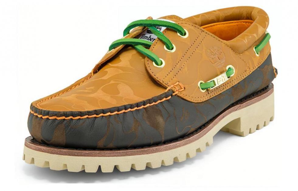 Timberland BAPE X 3-Eye Classic 'Wheat Camo' купить в интернет-магазине Yoocart с быстрой доставкой по России.