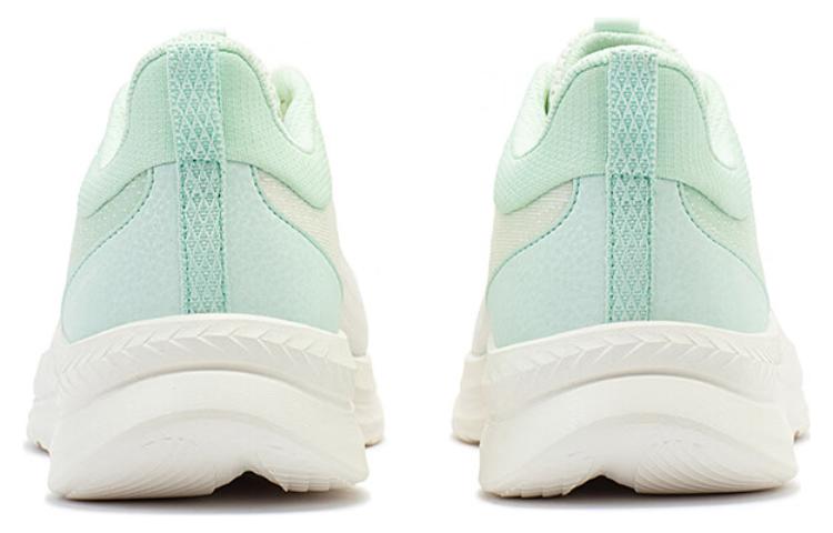 361° Cushioning Anti-Slip And Wear-Resistant Low-Top Running Shoes Women's White Green