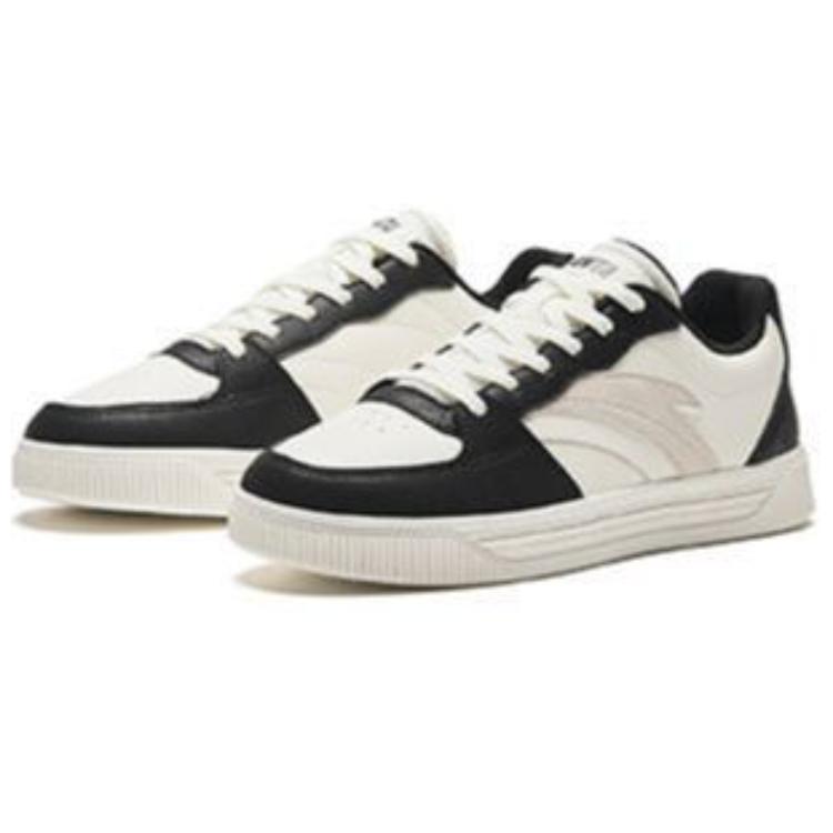 Anta Cushioning, Wear Resistant Low top Skateboard Shoes Women's Black White купить в интернет-магазине Yoocart с быстрой доставкой по России.