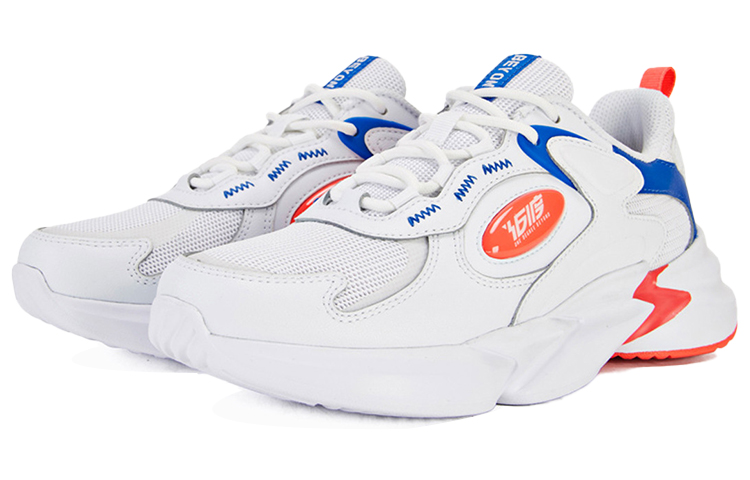 361° Chunky Sneakers Women's Low-Top White/Blue