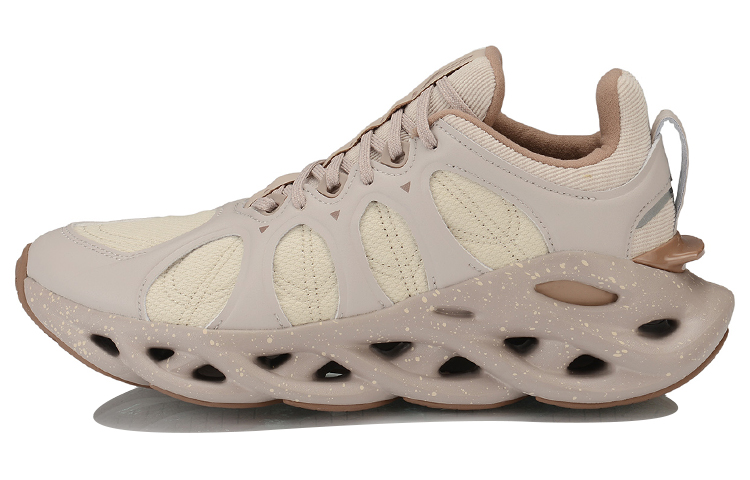 LiNing Running Shoes Men Low-Top Brown/Gray