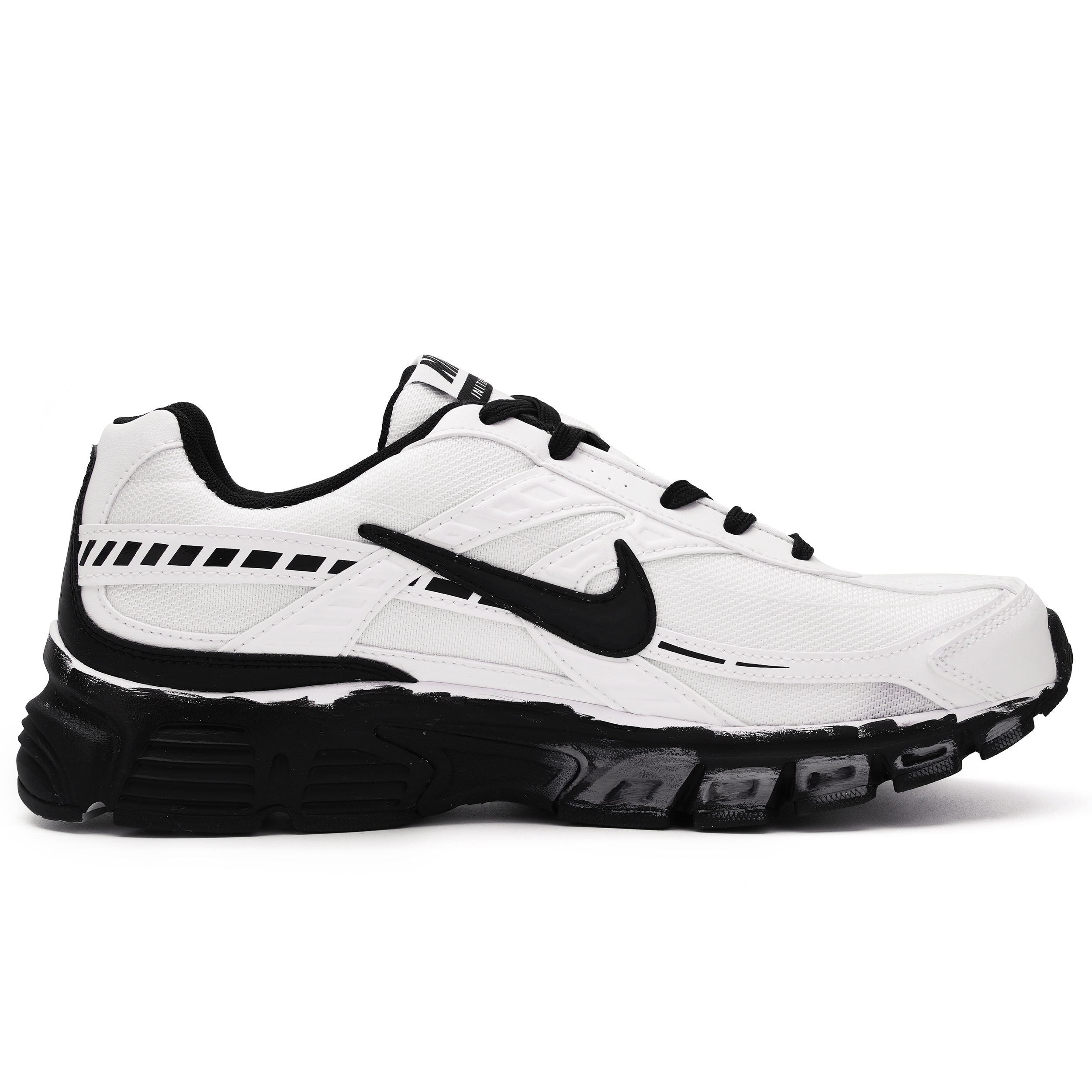 Nike Initiator Shock Absorbers Low Top Casual Sprint Running Shoes Men's White Black купить в интернет-магазине Yoocart с быстрой доставкой по России.