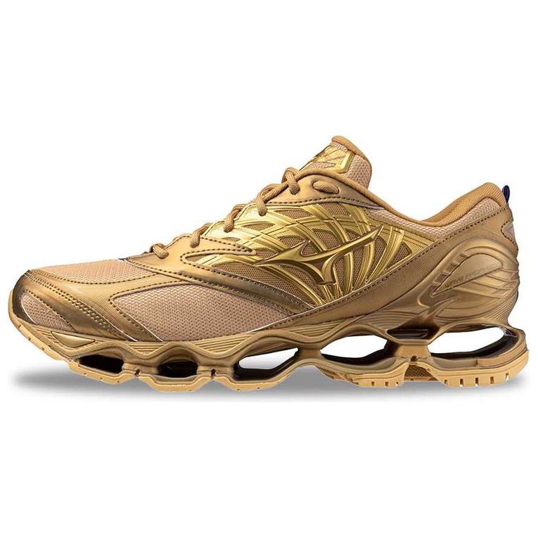 Mizuno Prophecy Ls Anti-Slip Wear-Resistant Low-Top Casual Running Shoes Men's Gold