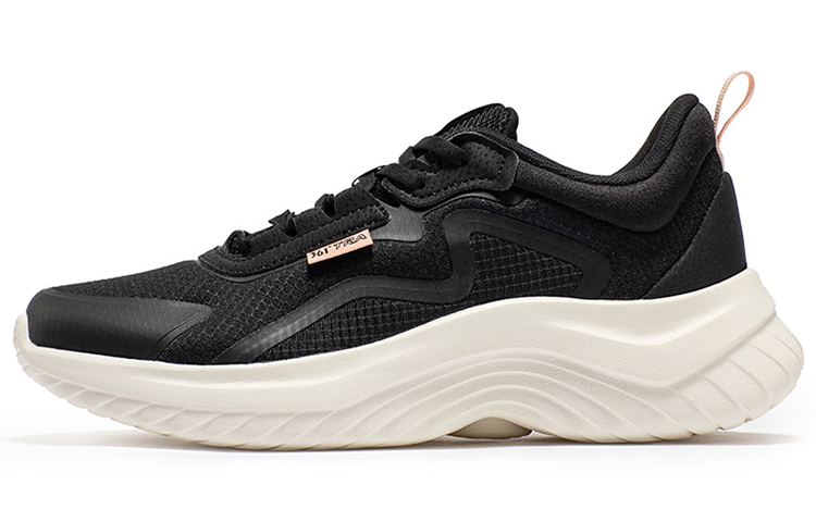 361° NFO Cushioning Breathable Low-Top Running Shoes Women's Black Pink