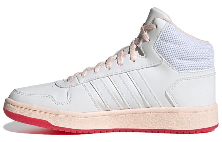 Adidas Neo Hoops 2.0 Mid 'White Power Pink' Women's