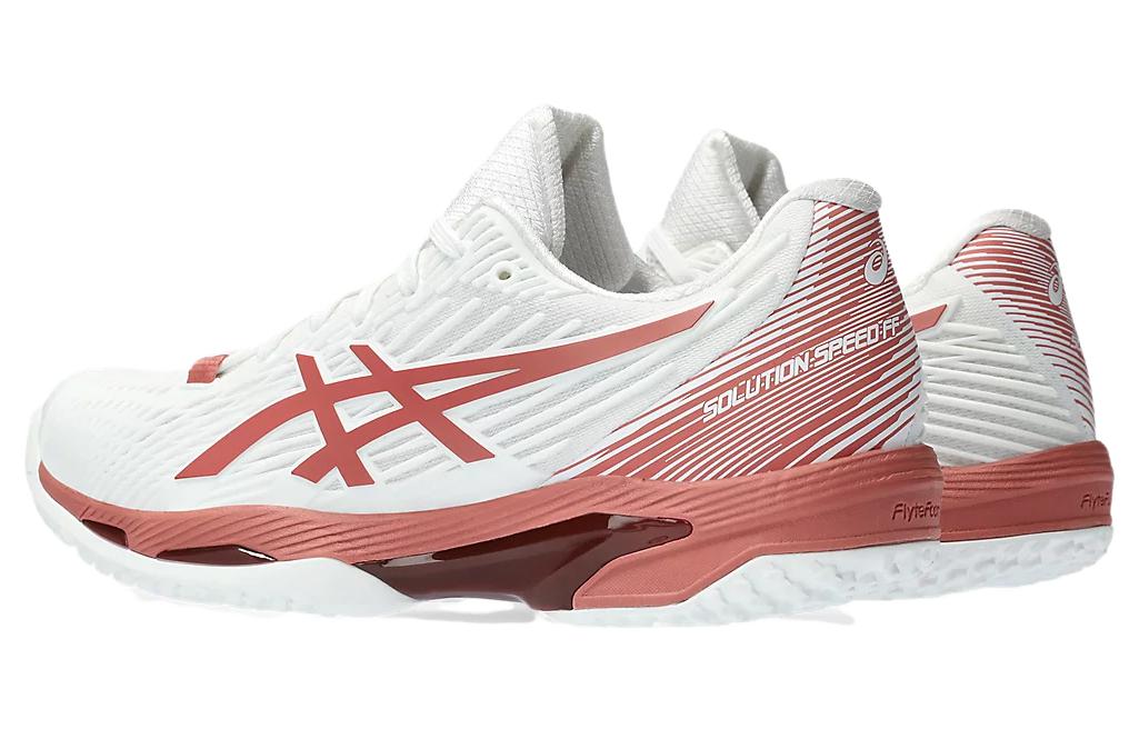 Asics Solution Speed FF 2 OC Cushioning Low top Tennis Shoes Women's Red White купить в интернет-магазине Yoocart с быстрой доставкой по России.