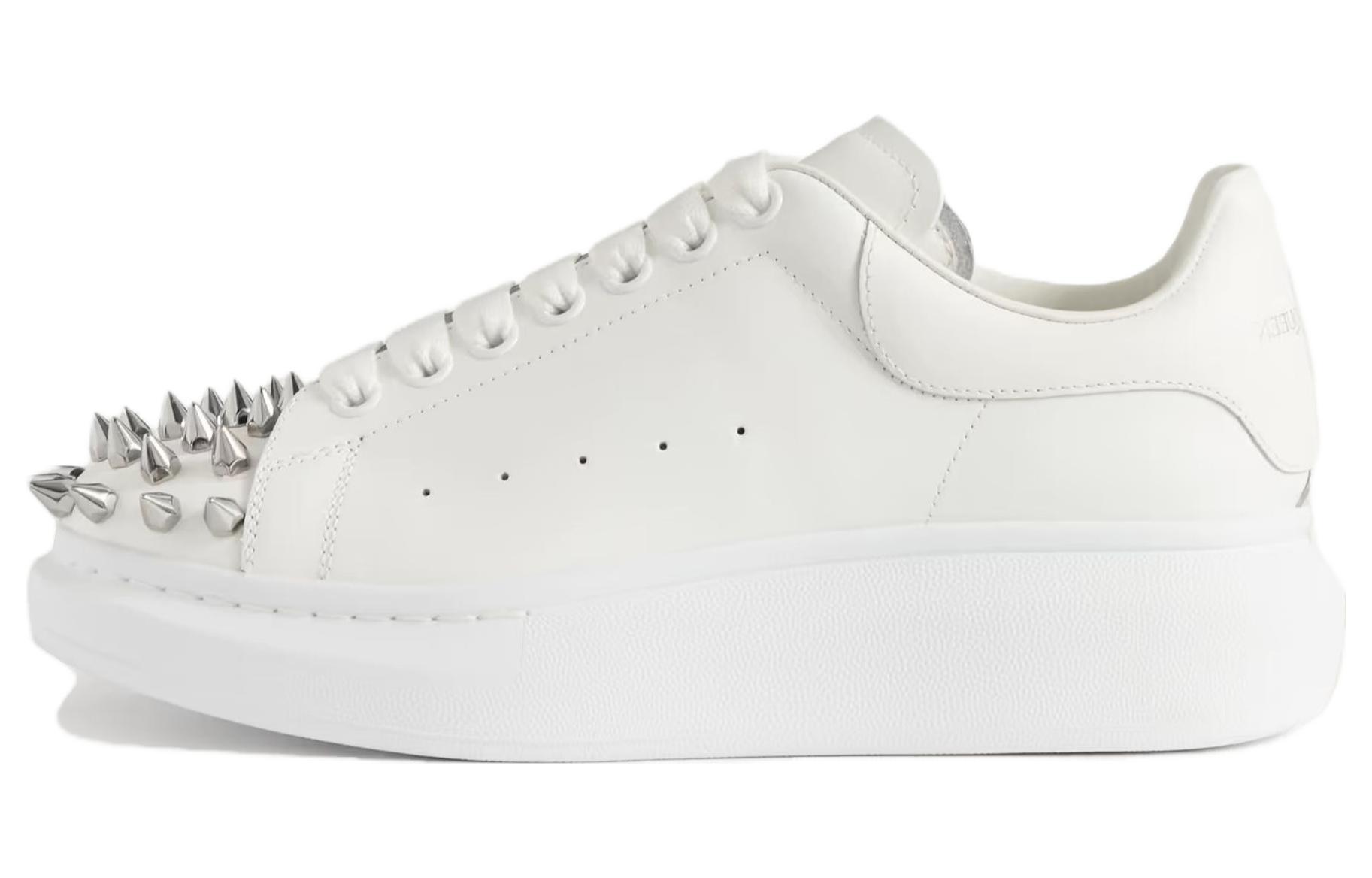Alexander McQueen Studded Lace Up Sneakers