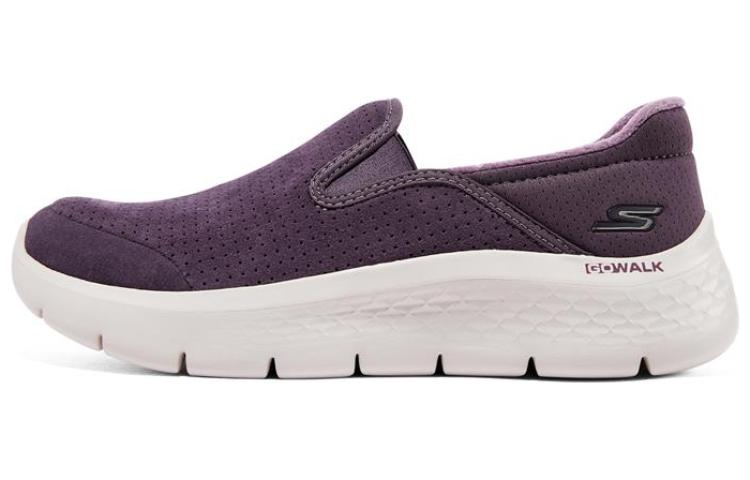 Skechers Go Walk Fle Low Top Casual Shoes Women's Dark Purple