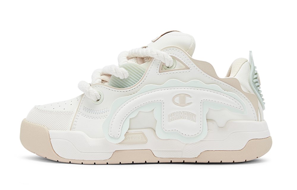 Champion TronSkateV1 Balance Low Top Skateboard Shoes Women's Beige