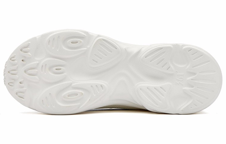 361° Chunky Sneakers Women's Low-Top Feather White/Obsidian Black