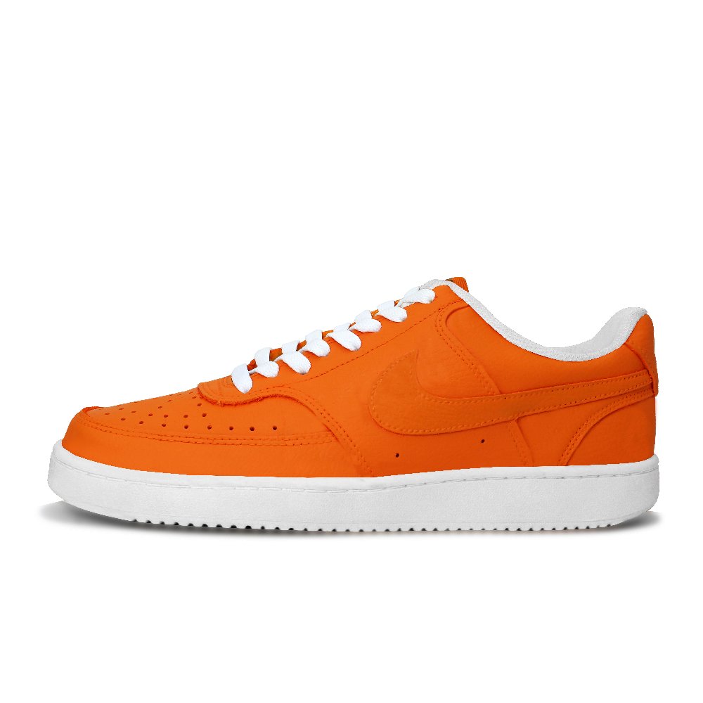 Nike Court Vision 1 Lightweight And Breathable Low-Top Skateboard Shoes Men's Orange White