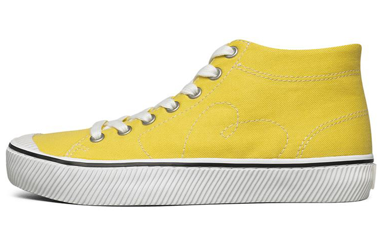 Skechers Bobs B Wild Mid Top Sneakers Yellow Women's