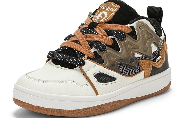 COPPOLELLA x Kappa Abrasion Resistant Low Top Skateboard Shoes Unisex White Brown Black купить в интернет-магазине Yoocart с быстрой доставкой по России.