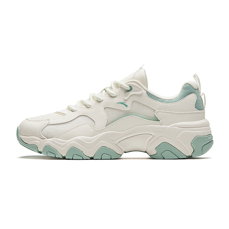 Anta Starry Sea Low Top Casual Shoes Women's White Green