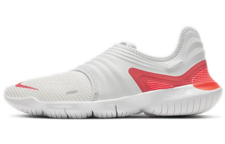 Nike Free Rn Flyknit 3.0 'White Red' Women's