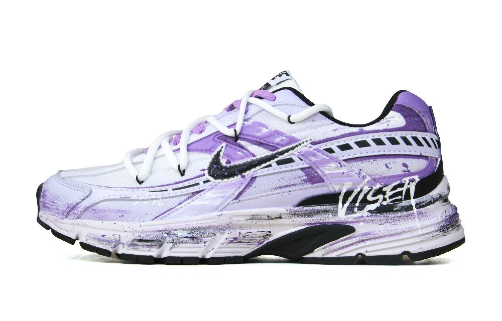 Nike Initiator Cushioning, Breathable, Supportive Low Top City Commute Running Shoes Unisex Purple