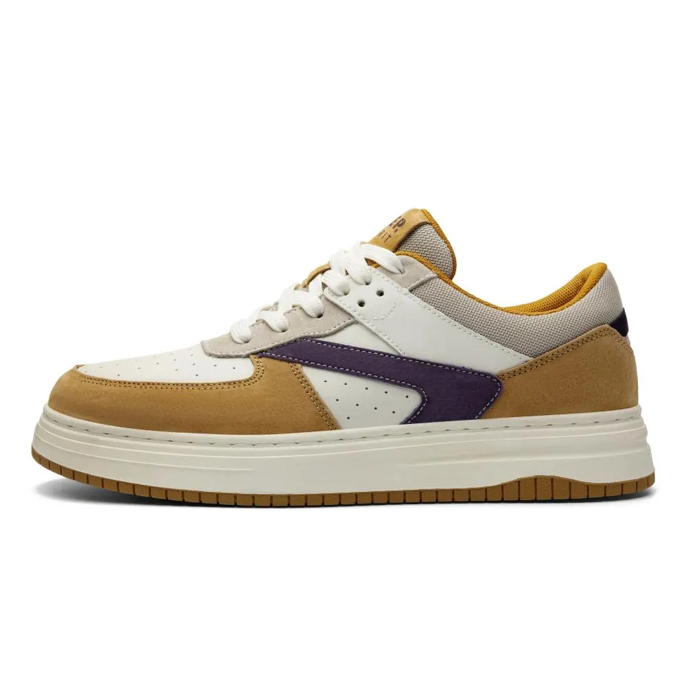 JEEP SPIRIT Leisure Collection Low top Skateboard Shoes Men's Coconut Brown