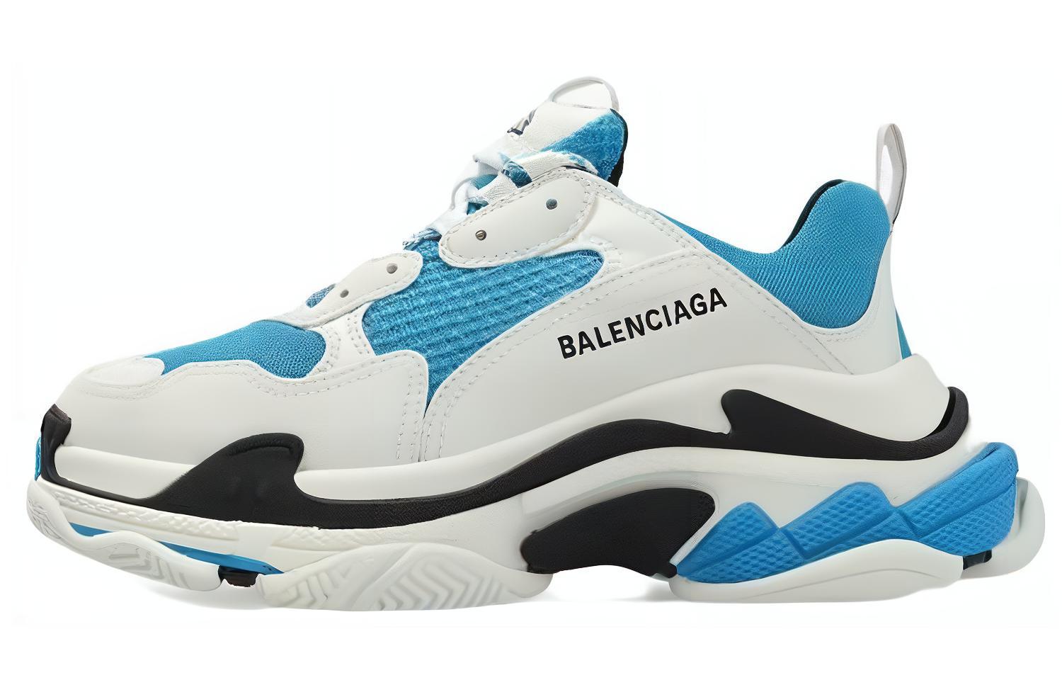 Balenciaga Triple S Sneakers 'White Carib Blue'