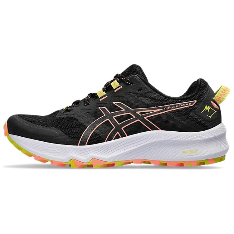 Asics Trabuco Terra 2 Black Sun Coral Women's