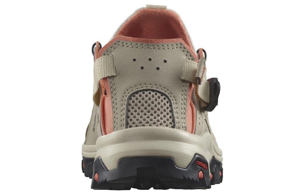 SALOMON Women's Techamphibian 5 'White Pepper Living Coral' Women's