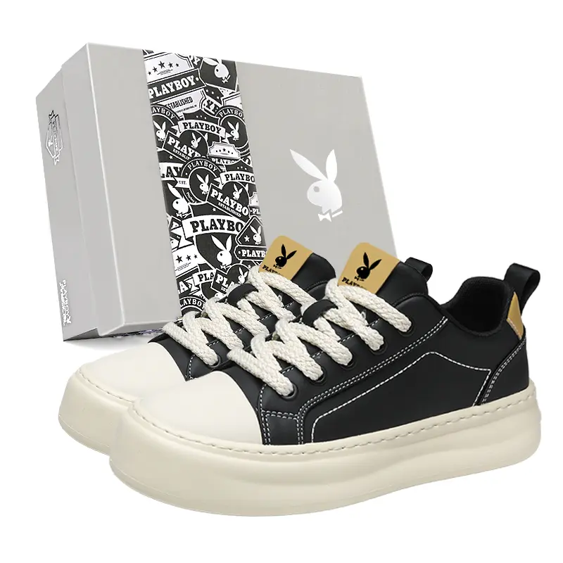 Playboy Low Top Skateboard Shoes Men's