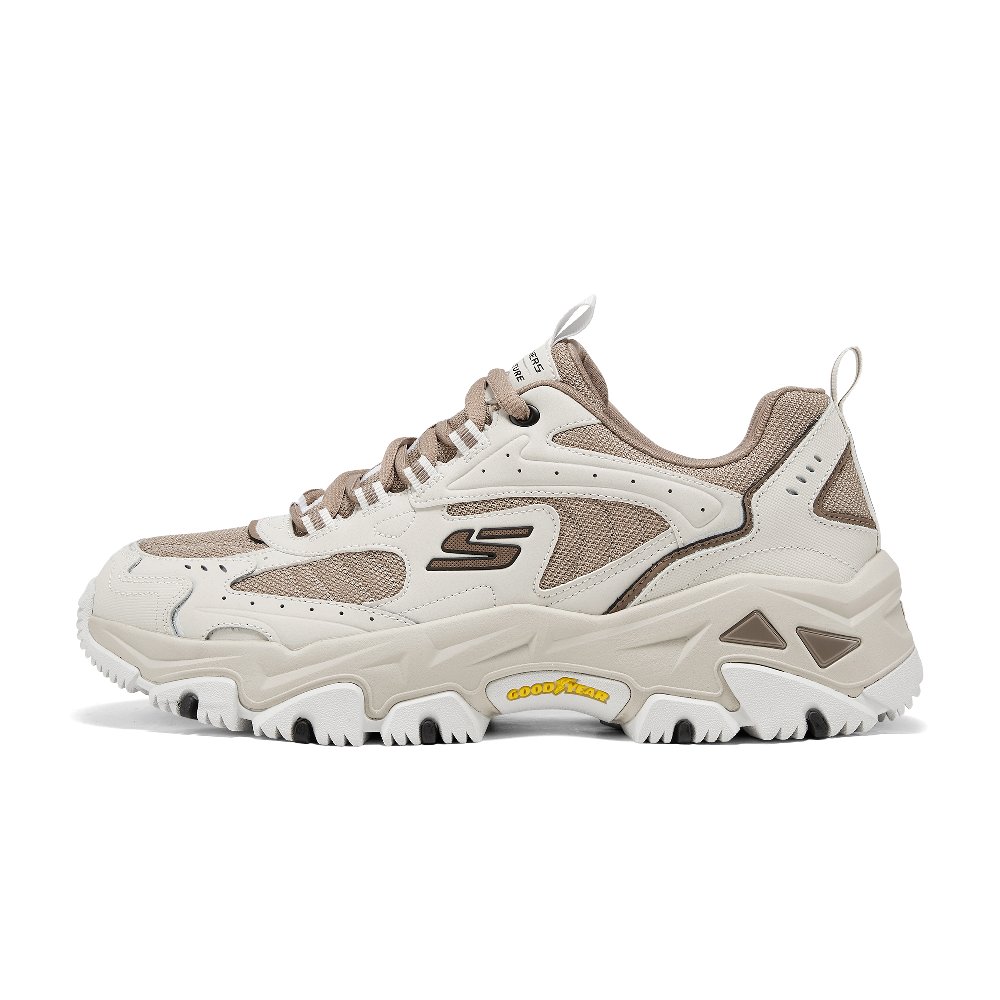 Skechers OUTDOOR MENS Cushioning Breathable Grip Low Top Trekking Shoes Men's Light Brown