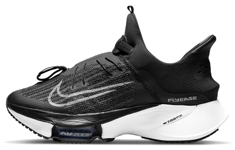 Nike Air Zoom Tempo Next% FlyEase Black White Women's