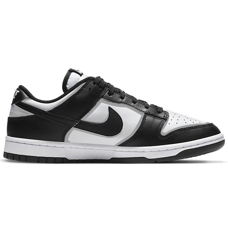 Nike Dunk Irregular Shape Anti-Slip And Wear-Resistant Breathable Low-Top Skateboard Shoes GS Black White купить в интернет-магазине Yoocart с быстрой доставкой по России.