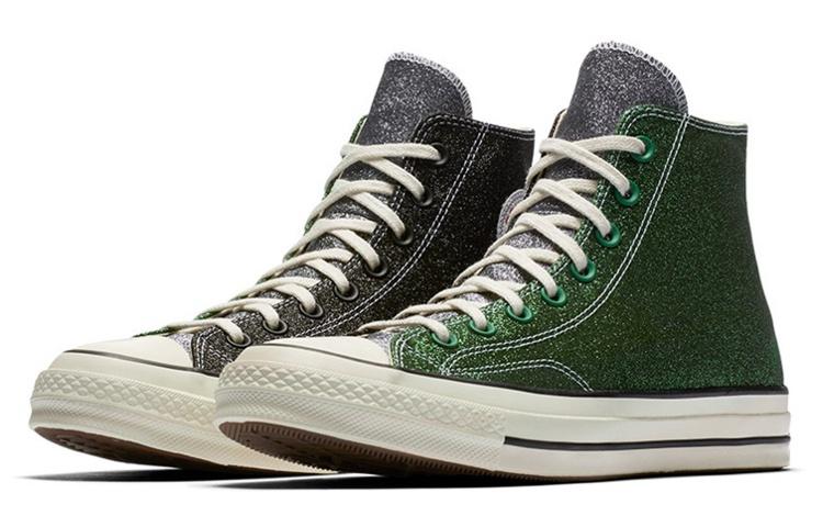 Converse Chuck Taylor All Star 70 Hi Jw Anderson Glitter Gutter Green Black купить в интернет-магазине Yoocart с быстрой доставкой по России.