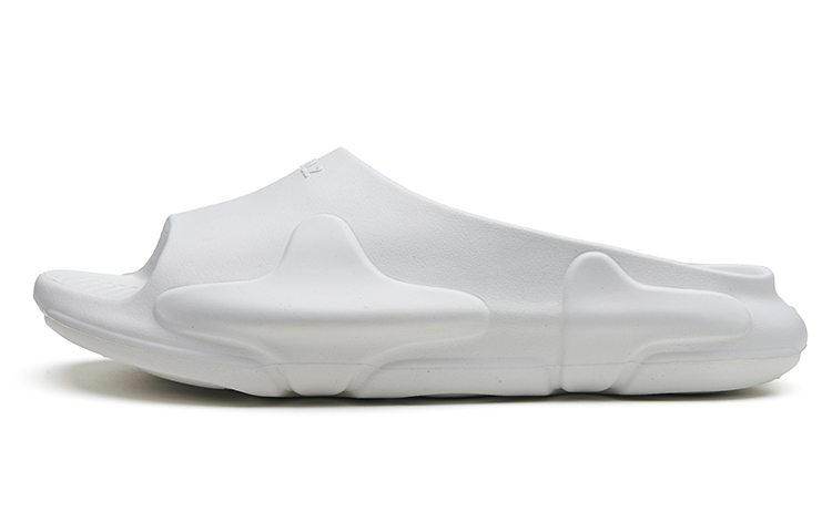 EQLZ EQUALIZER Oasis Quiet Abrasion-Resistant Slide Slippers Unisex Devil White