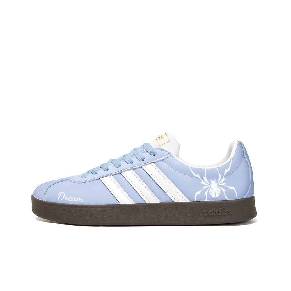 Adidas Neo VL Court 2.0 Anti-Slip Wear-Resistant Low-Top Skateboard Shoes Unisex Blue купить в интернет-магазине Yoocart с быстрой доставкой по России.