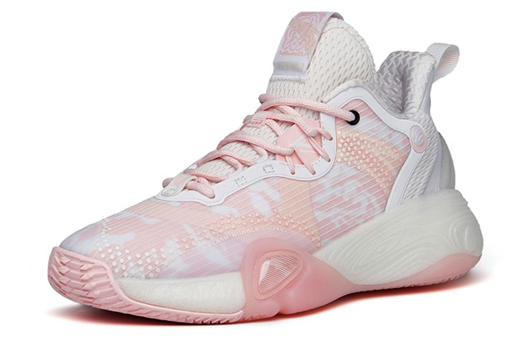 Anta Bubble Bomb Performance Basketball Shoes Women's Pink White купить в интернет-магазине Yoocart с быстрой доставкой по России.