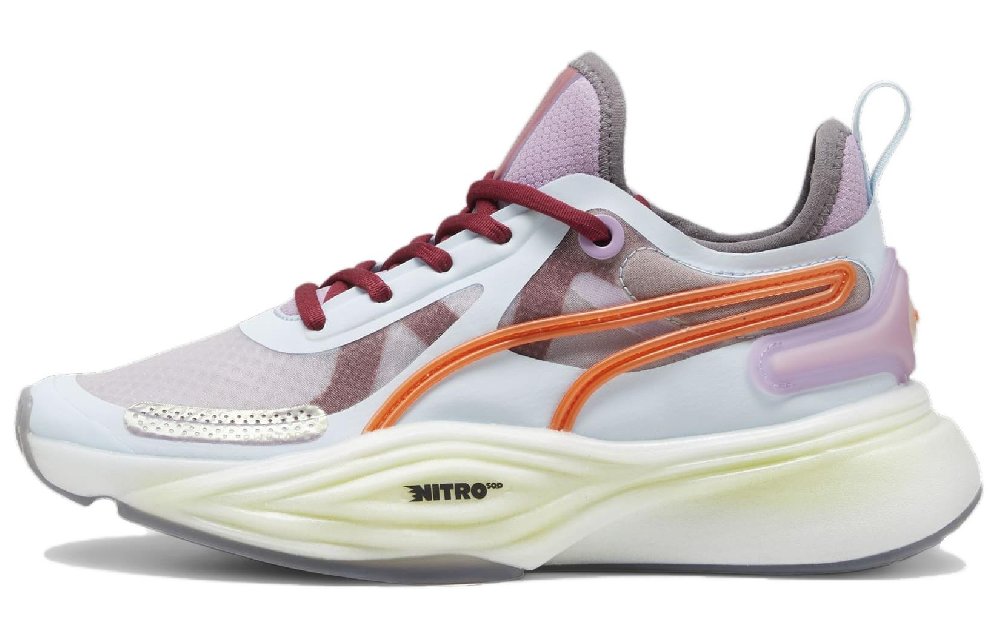 PUMA Pwr Xx Nitro Squared X Lemlem 'Icy Blue Cayenne Pepper' Women's