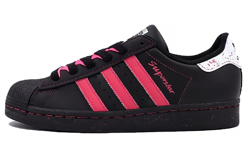 Adidas Originals SUPERSTAR Low Top Skateboard Shoes Unisex Rose Red