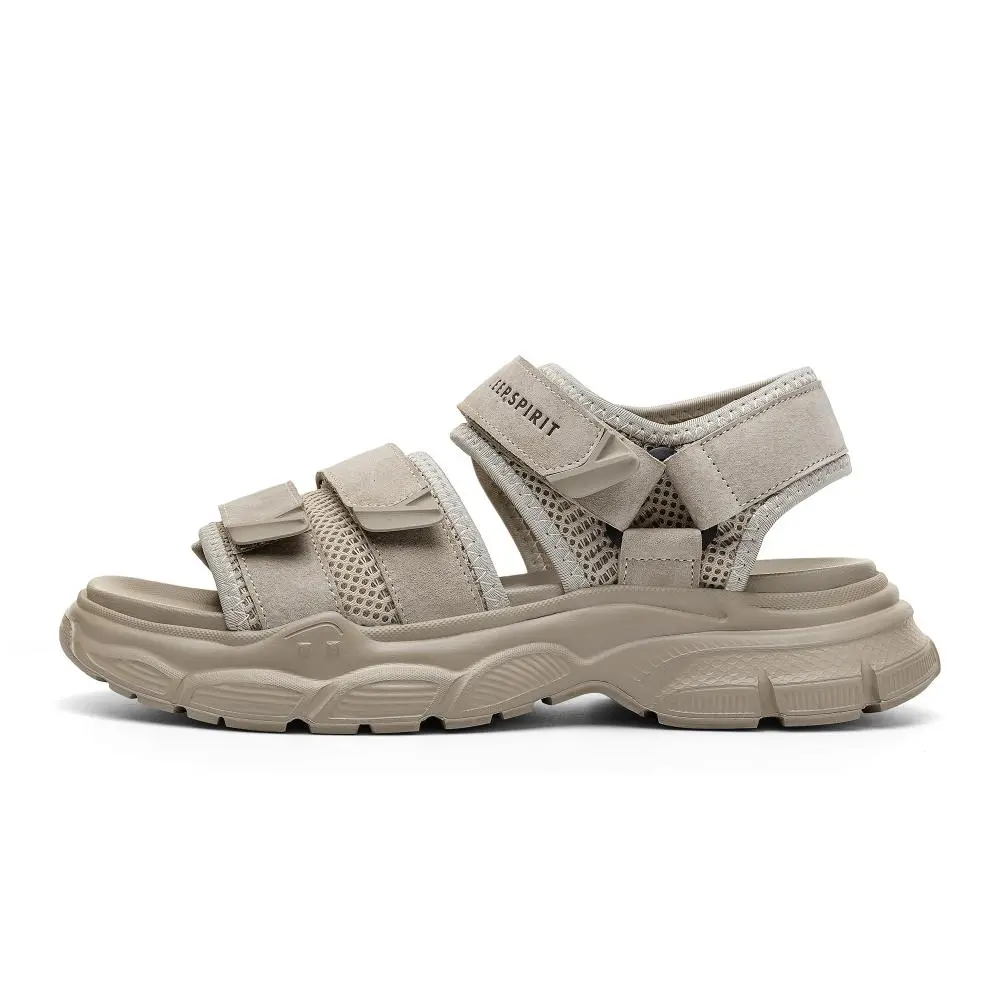 JEEP SPIRIT Beach Sandals Men's Brown