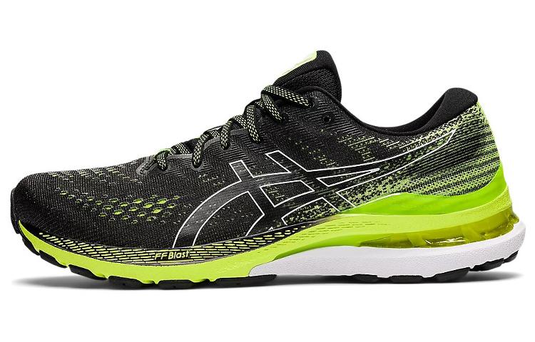 Asics Gel Kayano 28 Black Hazard Green
