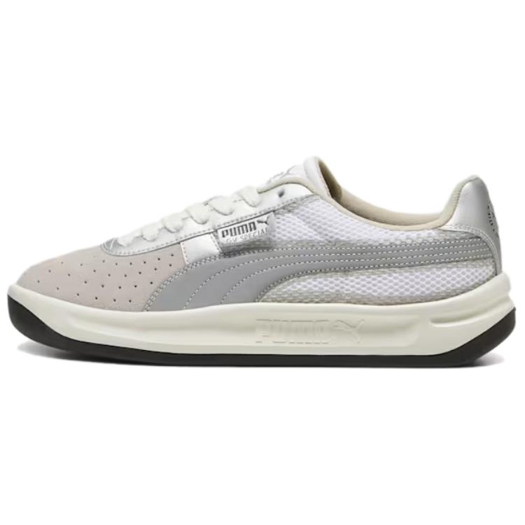 LMC x PUMA GV Special Low Top Skateboard Shoes Unisex Silver Gray