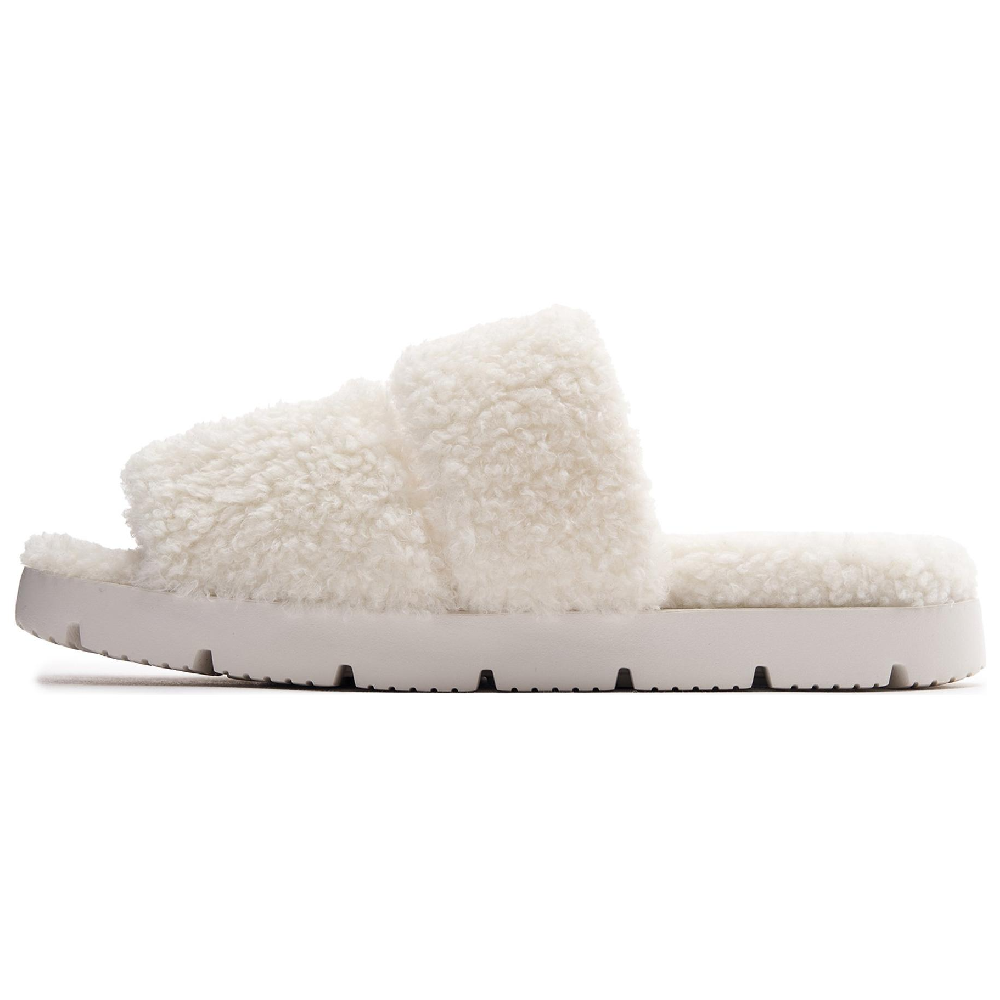 MLB Slipper Odor-Resistant Abrasion-Resistant Slide Slippers Women's White