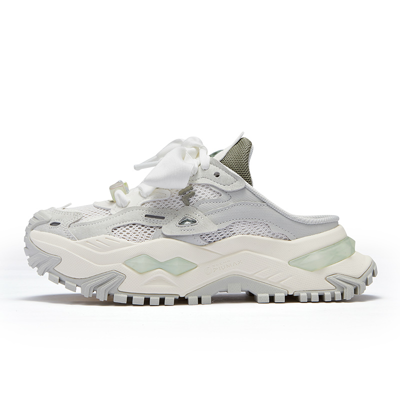 FILA FUSION BIANCO Low Top Casual Shoes Women's White Gray